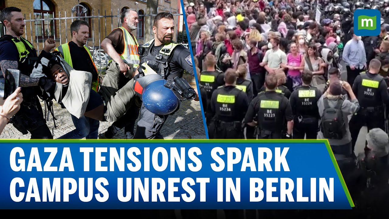 German police remove pro-Palestinian protesters from Berlin’s Humboldt University | N18G