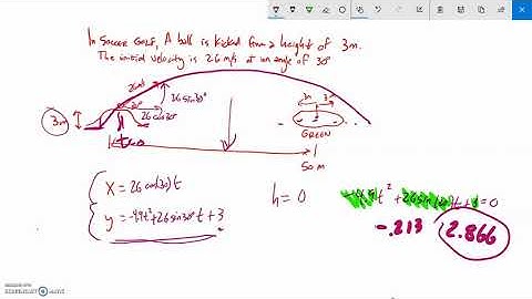 Parametric projectiles