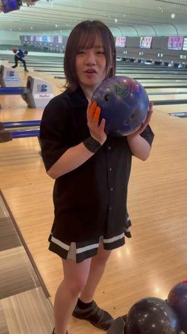 新作神ボール【ヒプノタイズ】をゆいちゃがなげなげ🎳#ボウリング#bowling