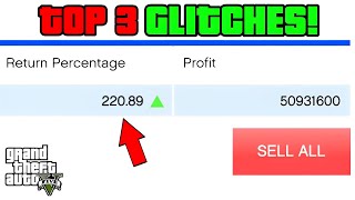 Top 3 Best STOCK MARKET MONEY GLITCHES in GTA 5 Story Mode 2024! (Unlimited Profit)