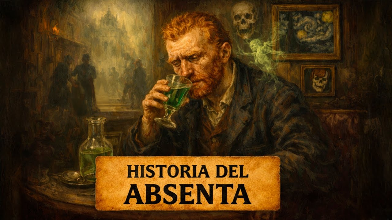 Historia del absenta: la bebida de Van Gogh prohibida cien años por un crimen | Historia para Dormir