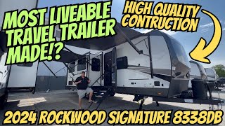 2024 Rockwood Signature 8338DB | Most Residential Travel Trailer Made! by The RV Hunter 2,714 views 7 days ago 17 minutes