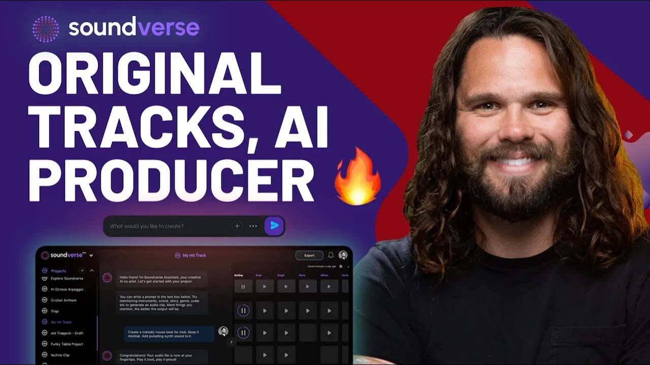 Screenshot of Soundverse.ai