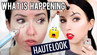تجربة 4 منتجات تجميل غريبة من HAUTELOOK! عرض خاص على المكياج screenshot 4
