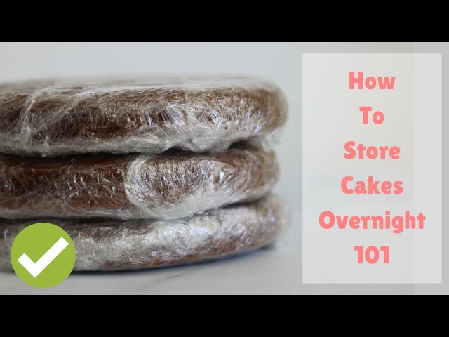 How to Store a Cake - I Scream for Buttercream