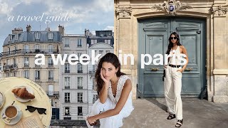 a week living in paris | new friends, vintage thrifting, night life