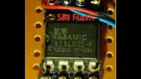 SPI Flash AMIC A25L032 Single Mode