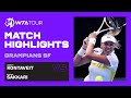 M. Sakkari vs. A. Kontaveit - Match Highlights