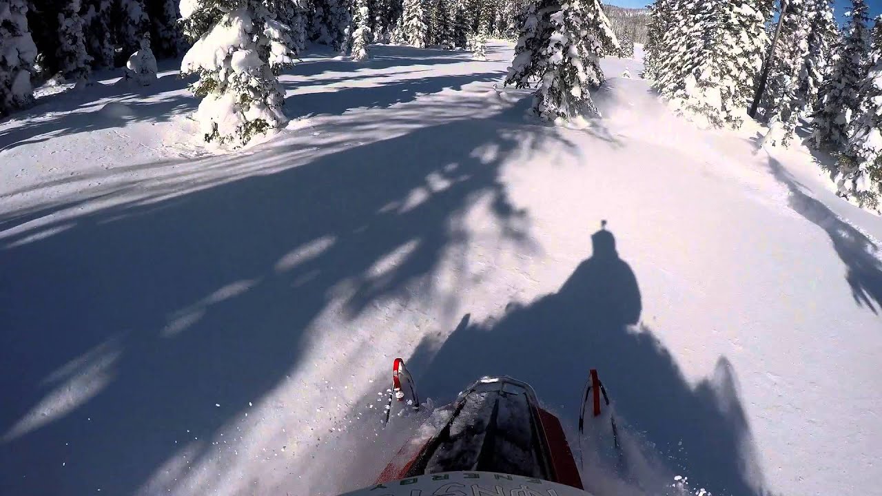 Backcountry snowmobiling Rabbit Ears Pass Steamboat Colorado - YouTube