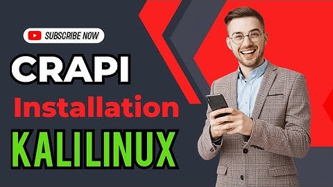 CRAPI Installation in Kali Linux | Install CRAPI in Kali Linux for API PENETRATING | Cyber security