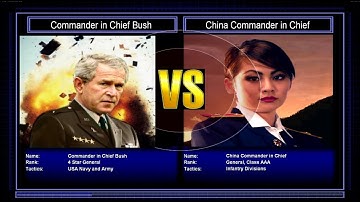 C&C General Zero Hour Reborn Mod Commander in Chief Bush VS China Commander in Chief #5
