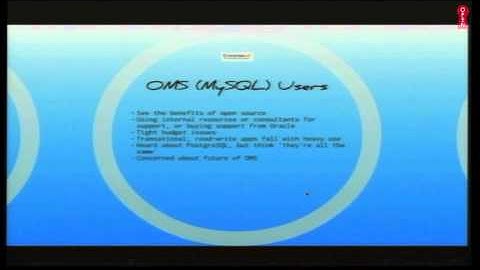 The Need for a Database Middle Ground Between ... - Sean Doherty - EnterpriseDB (1/2)