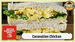 Coronation Chicken | British Sandwich Week | #sandwich #lunch #foodie