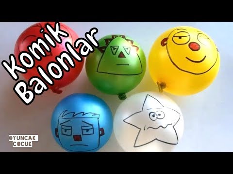 Komik Balon Çizimleri | Kolay Çizim ve Boyama Videoları