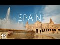 Spain 4K Ultra HD | Scenic Landscape View | Aerial Drone Footage | Calm and Relaxation Music