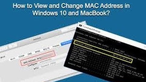 How to Change Your MAC Address on your PC