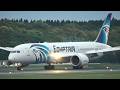 Egyptair Boeing 787-9 SU-GER Landing at Narita 34R | NRT/RJAA | مصر للطيران | エジプト航空