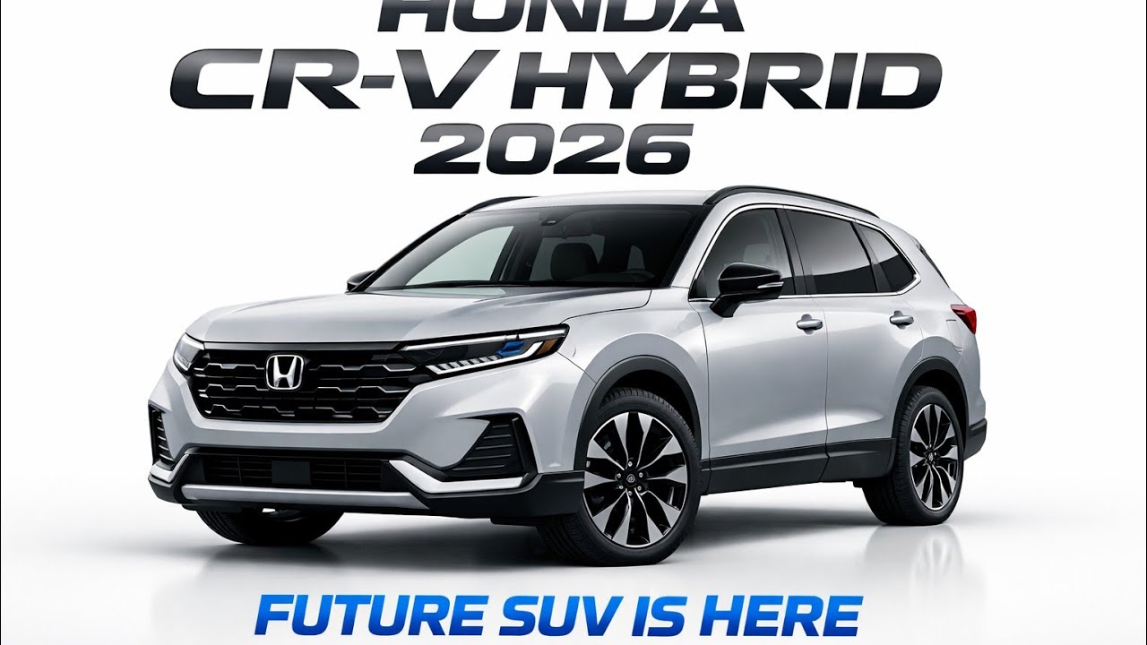 :2026 Honda CR-V Hybrid Review | Stylish, Efficient & Tech-Packed SUV