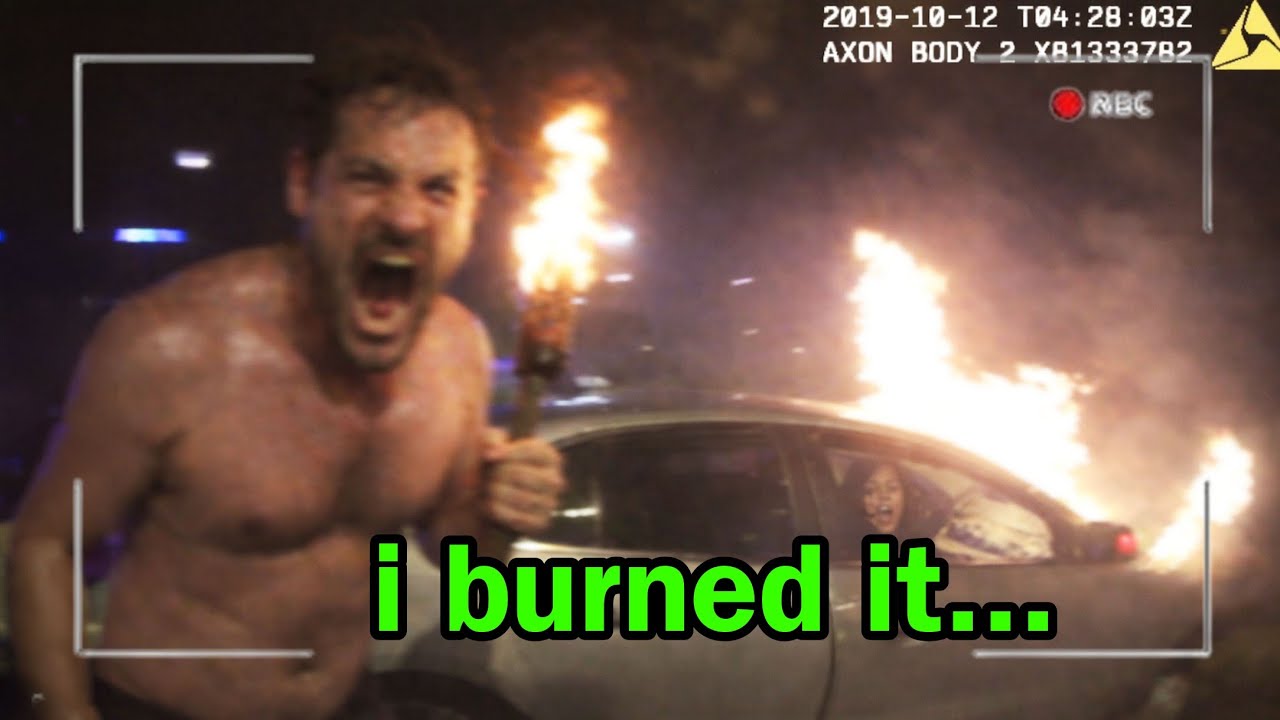 Family Road Trip Ends in a Shocking Car Fire - YouTube