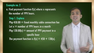 Solving Real-Life Problems involving Functions