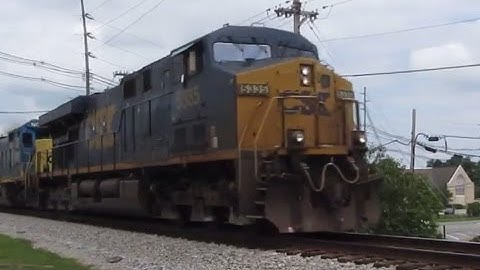 CSXT 5335 (ES40DC) Crestwood, Kentucky