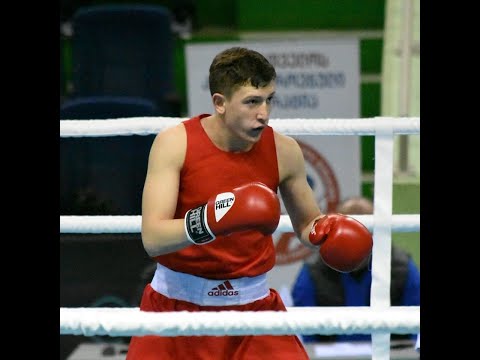 Georgian Boxing 15-11-2019 Quarterfinal (63kg)RED Alik KIPIANI -Tbilisi VS BLUE Rezo LORIA -Tbilisi.
