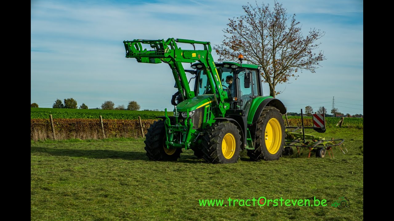 John Deere 6120M + John Deere 623 R + Claas Volto 45 -Maxime ...