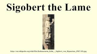 Sigobert the Lame