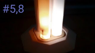 EOL CFL #5,8: LUXNA PL-C 13W 840 Cool white G24d-1