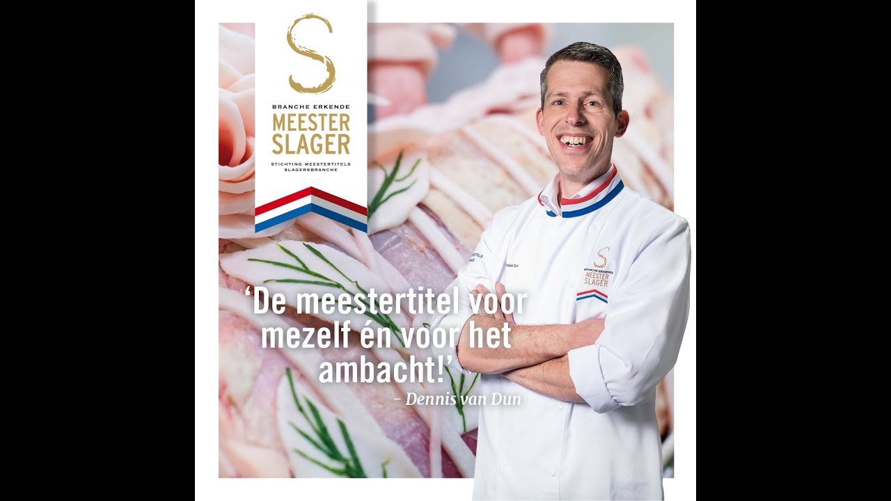 Meesterproeve branche erkende meesterslager Dennis van Dun