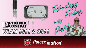 The Phoenix Contact WLAN 1011 and 2011 | Technology Fridays with David