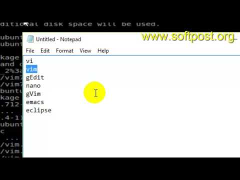 Popular text editors in Arch Linux