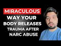 This pose helps your body release narcissistic abuse trauma