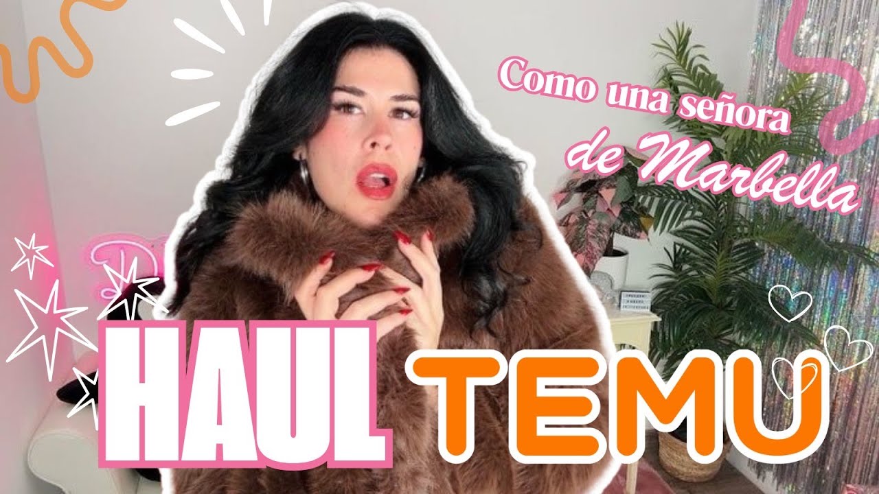 SUPER HAUL TEMU: pruebo la ROPA VIRAL y termino en MODO SEÑORA DE MARBELLA 🤣 Dianina XL