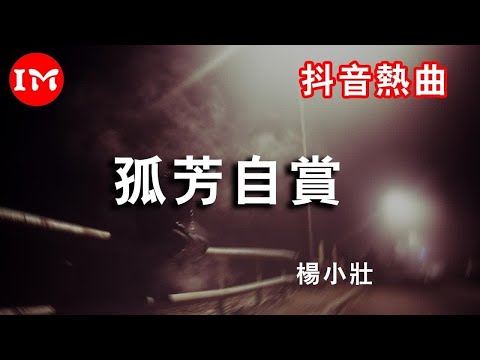 楊小壯 - 孤芳自賞「我承認我自卑 我真的很怕黑」【高音質‖動態歌詞Lyrics】