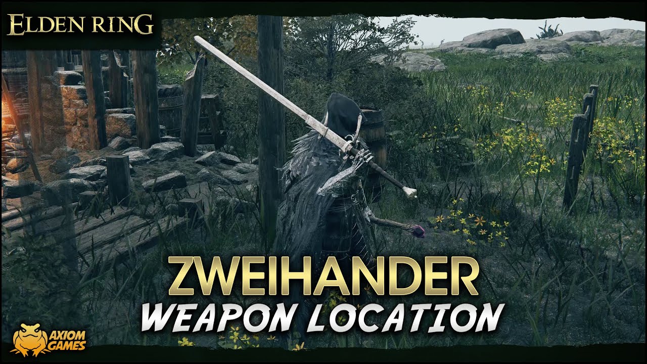 Elden Ring Zweihander Weapon Location YouTube