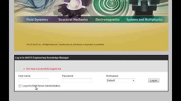 ANSYS EKM - Defining Templates for Job Submission