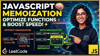 JavaScript Memoization Explained 🧠 | Optimize Functions & Avoid Repeated Calculations