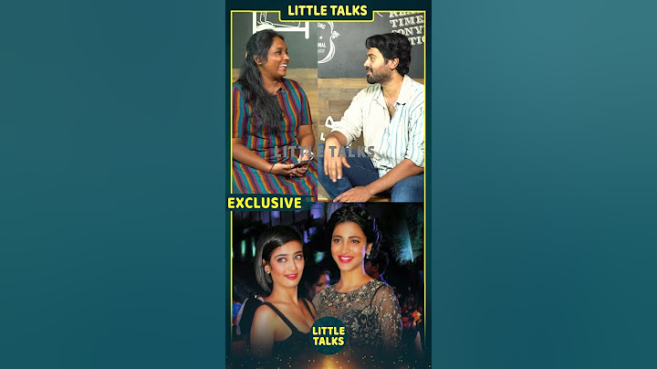 அக்கா Sruthi Haasan-க்கும்,‌ தங்கச்சி Akshara Haasan-க்கும் இருக்க Character Difference இதுதான் 😍