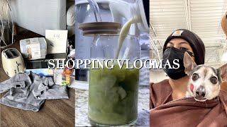 SHOPPING FOR MY BIRTHDAY WEEKEND, last day being 19, visiting pups, unboxing | VLOGMAS DAY 9