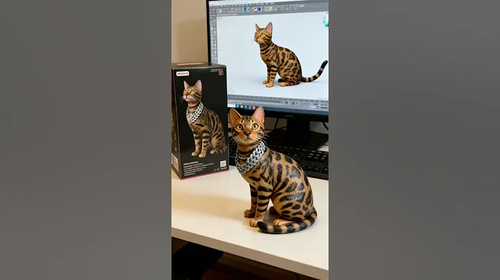 Watch the video about The famous bengal cat become a doll #bengalcat #bengalkitten #snowbengal #leopardcat #doll