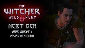 THE WITCHER 3 NEXT GEN | full playthrough (no commentary) | side quest : missing in action