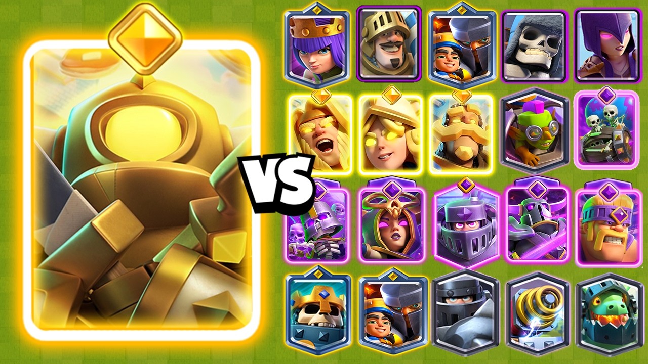 NUEVO MINI PEKKA HEROE Vs TODAS LAS CARTAS Clash Royale YouTube nuevo-mini-pekka-heroe-vs-todas-las-cartas-clash-royale-youtube