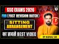 SITTING ARRANGEMENT ONE SHOT | SSC REASONING FRB SERIES 2026 | BY KAMAL SIR | PARMAR SSC