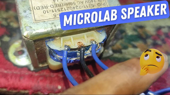 How To Repair Microlab Speaker 2023 | Created by Afjal Hossain
