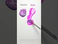 how to make fuchsia color 🪅🌸 | pink and mauve color mix  #viral #satisfying #art #colors #shorts