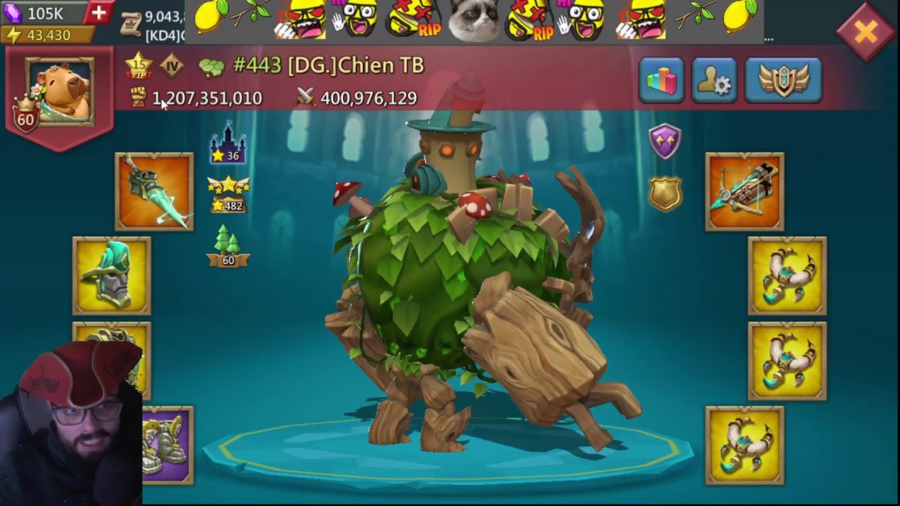 LIVE KVK CHILLIN N KILLIN WITH KD4  - Lords Mobile