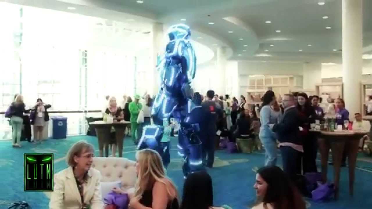 LED ROBOT at BIZ BASH Fort Lauderdale