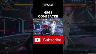 TEKKEN 8 - PEWGF + HUGE COMEBACK!! #pewgf #kazuya #motech #youtubeshorts #masku #viral #viralshort