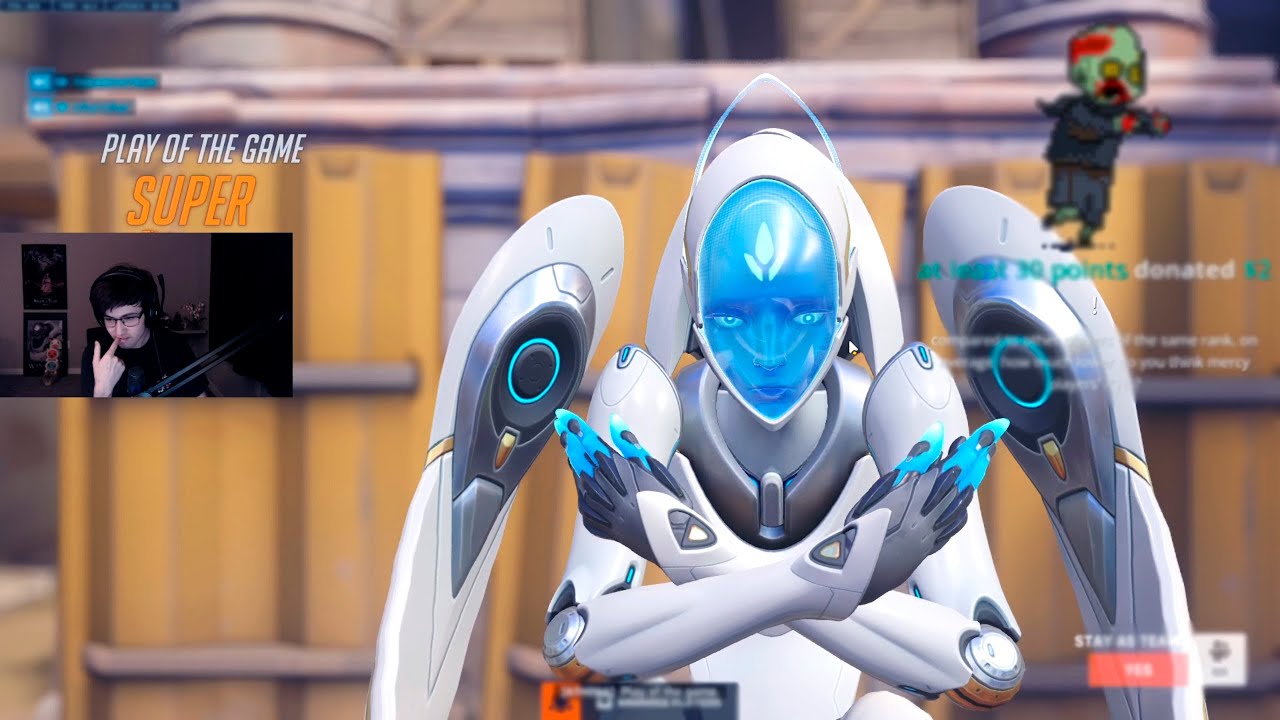 SUPER - POTG - ECHO GAMEPLAY - OVERWATCH 2 SEASON 11 TOP 500